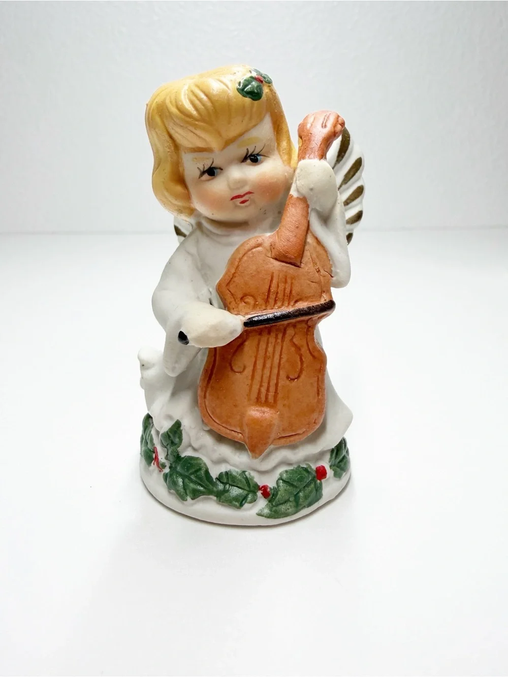 Vintage Handcrafted Porcelain Quartet Angels